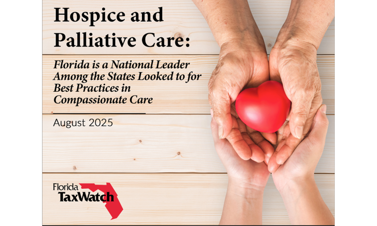 Hospice and Palliative Care Florida is a National Leader Among the States Looked to for Best Practices in Compassionate Care
