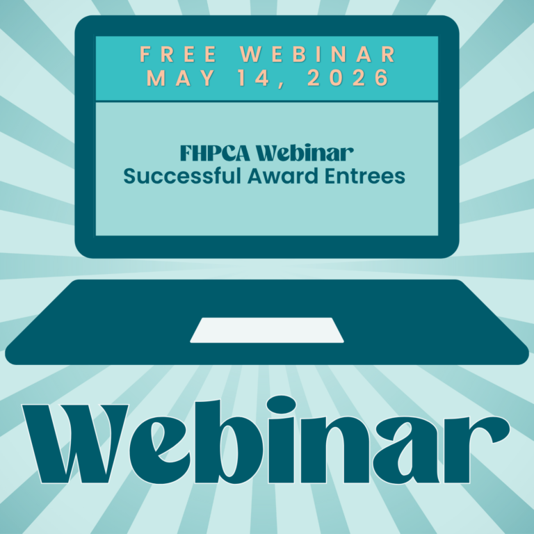 FREE FHPCA Successful Award Entrees​ Webinar
